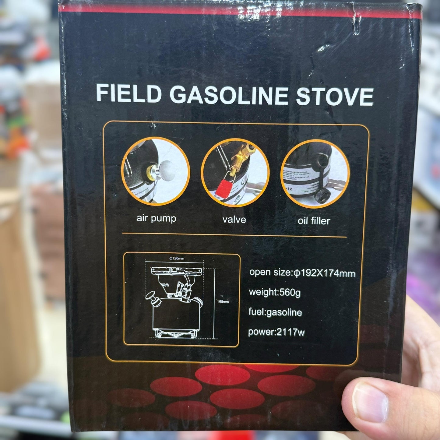 Portable All In One Fuel Camping Stove