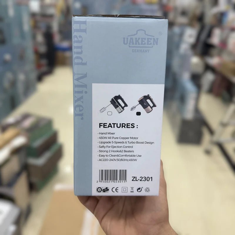 Uakeen Germany Hand Mixer ZL-2301