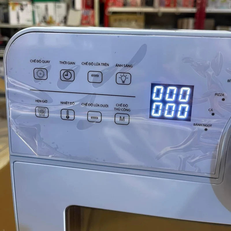 UNIE Digital Air Fryer Sky Blue 14.5L