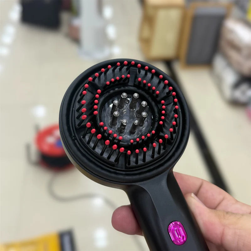 Rechargeable Scalp Massager Comb for Hair Growth & Relaxation
