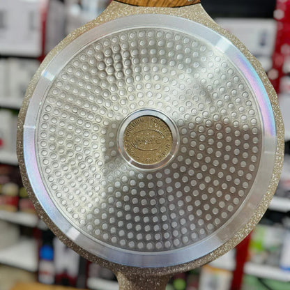 Granite 28cm Diamond Deep Fry Pan