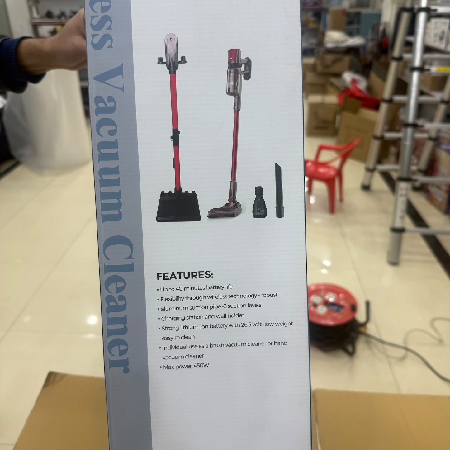 Uakeen Cordless Vacuum Cleaner ZL-910
