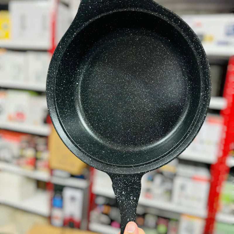 Granite 28cm Diamond Deep Fry Pan
