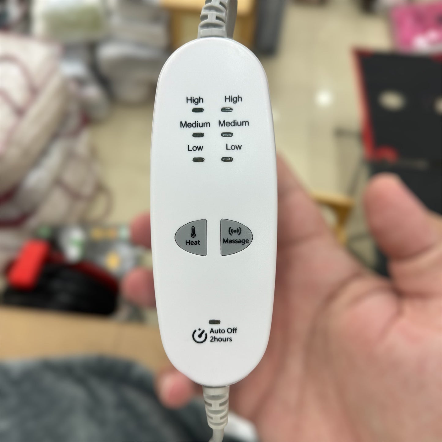 Electric Massaging Weighted Heating Pad