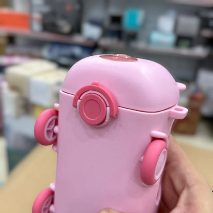 School Bus Kids Water Bottle