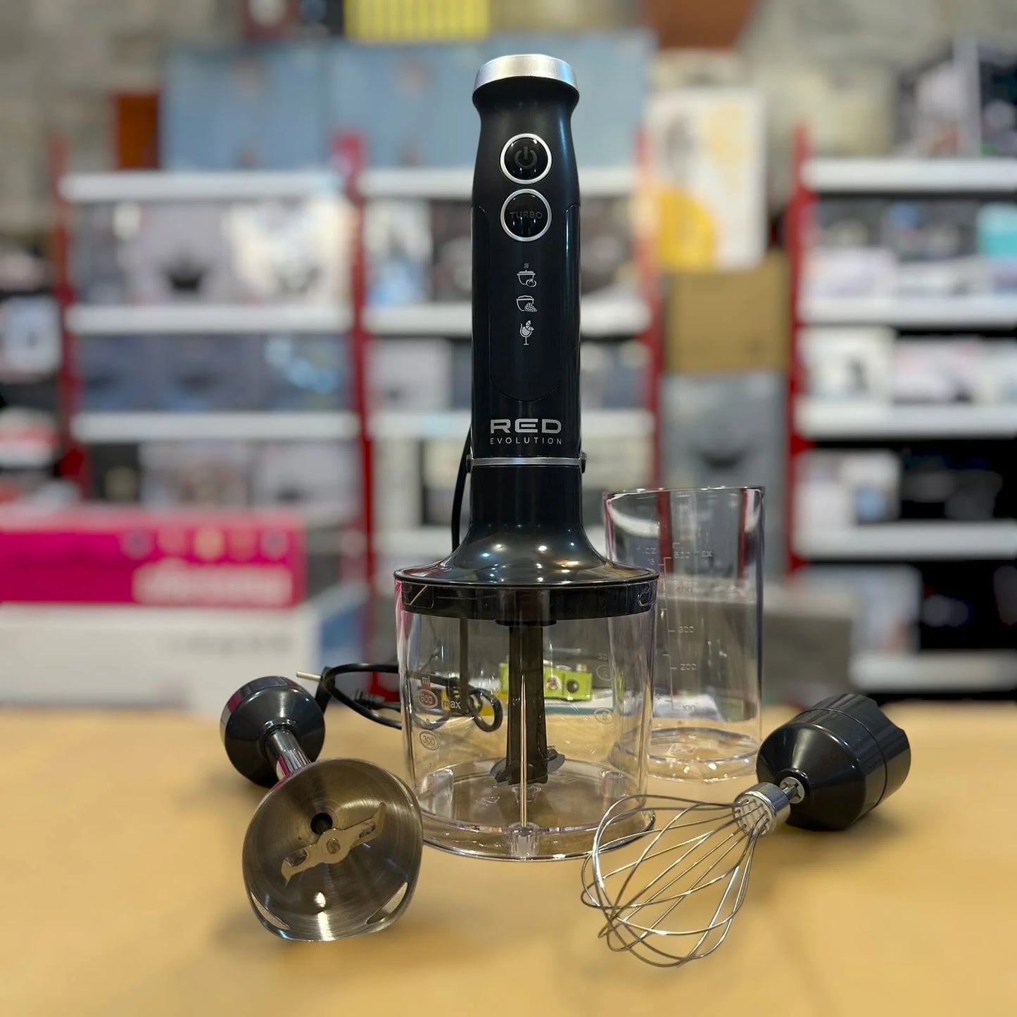 Red Evolution 4 in 1 Hand Blender Set RHB-291