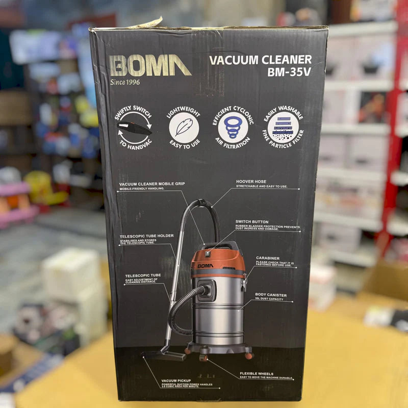 Boma Wet & Dry Vacuum Cleaner BM-35V