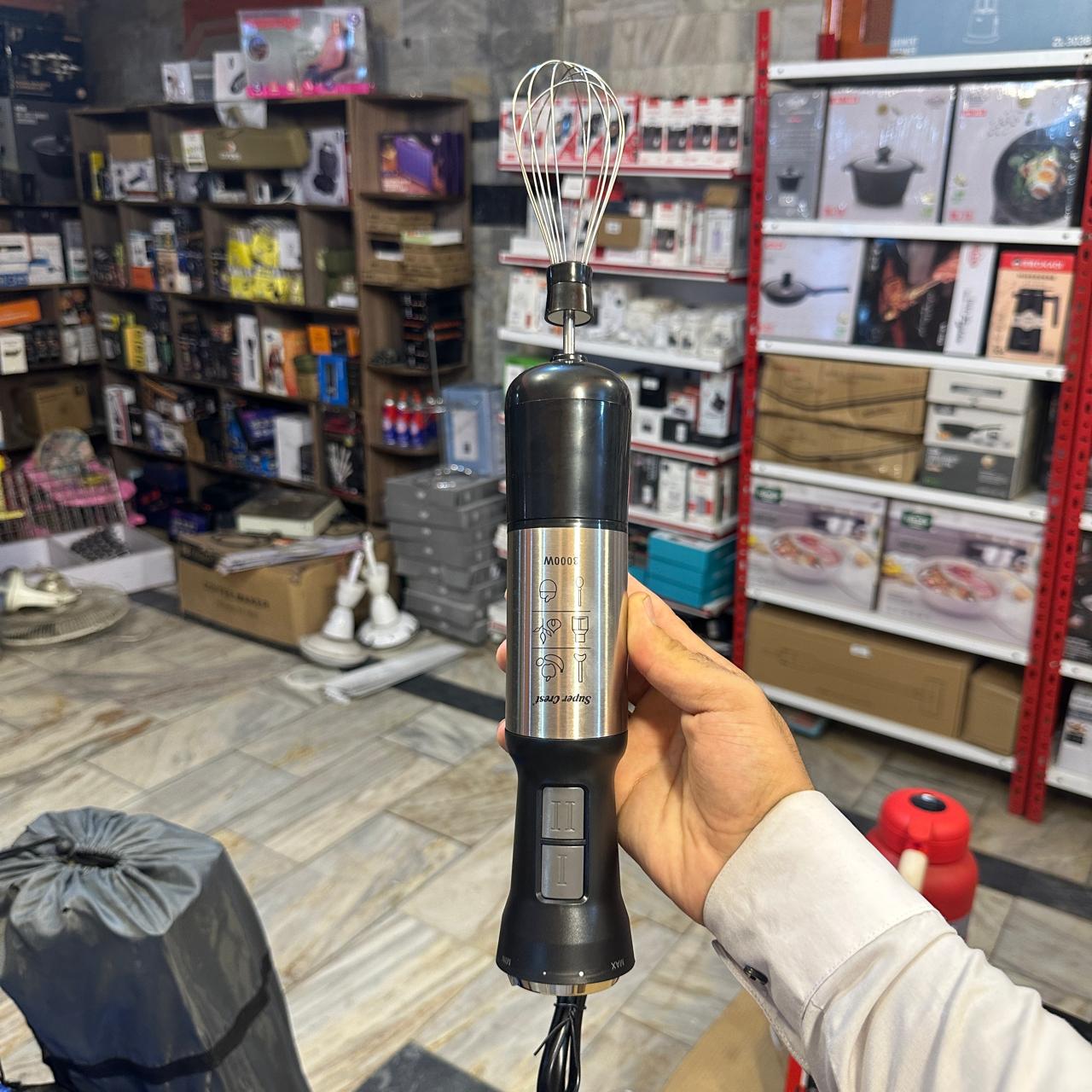 Super Crest 5 in 1 Hand Blender Set SCT-7008