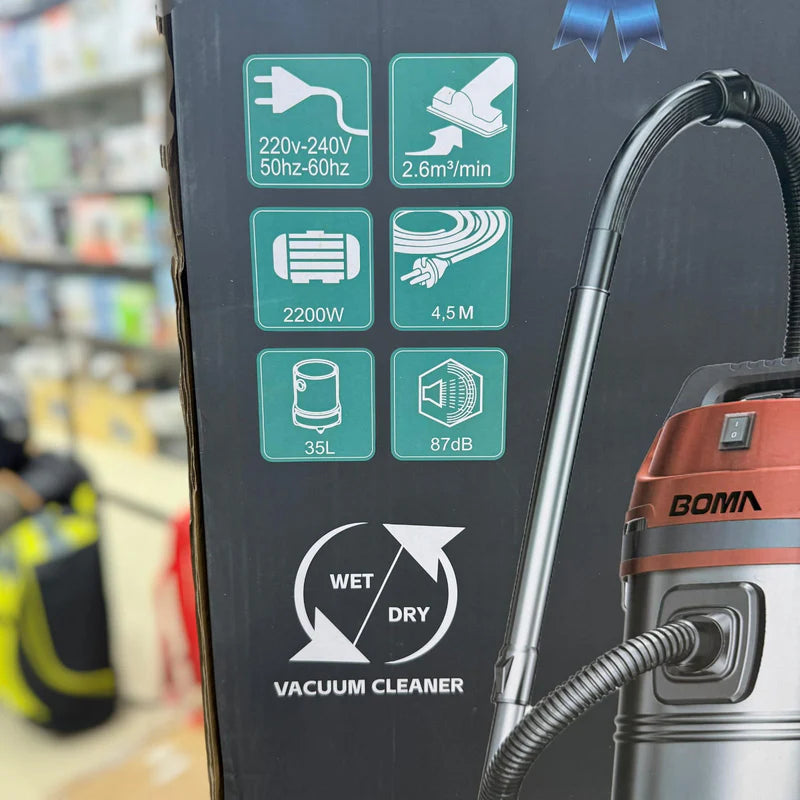Boma Wet & Dry Vacuum Cleaner BM-35V