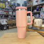 Stylish Insulated 1200ml Tumbler with Handle & Straw-SHM