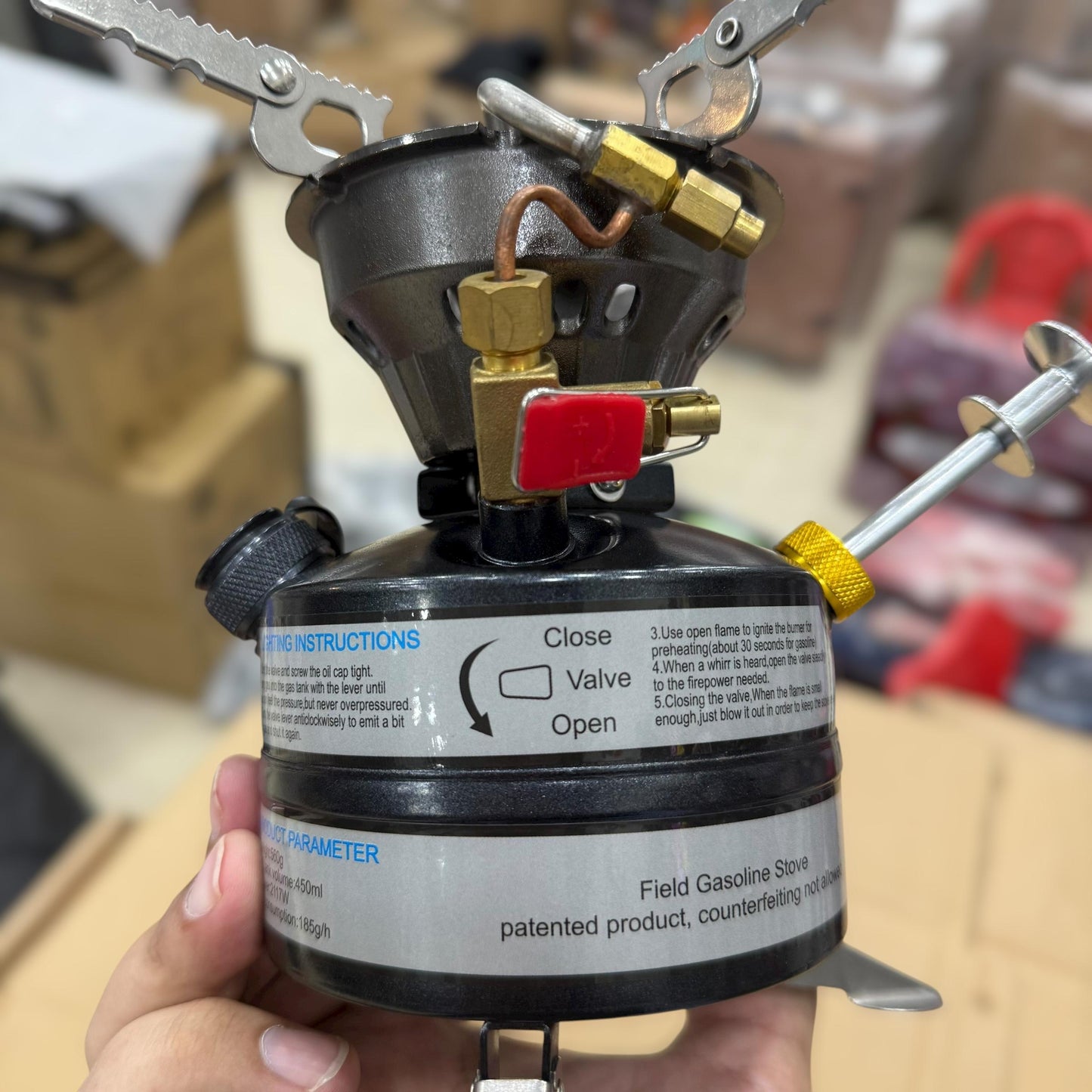Portable All In One Fuel Camping Stove