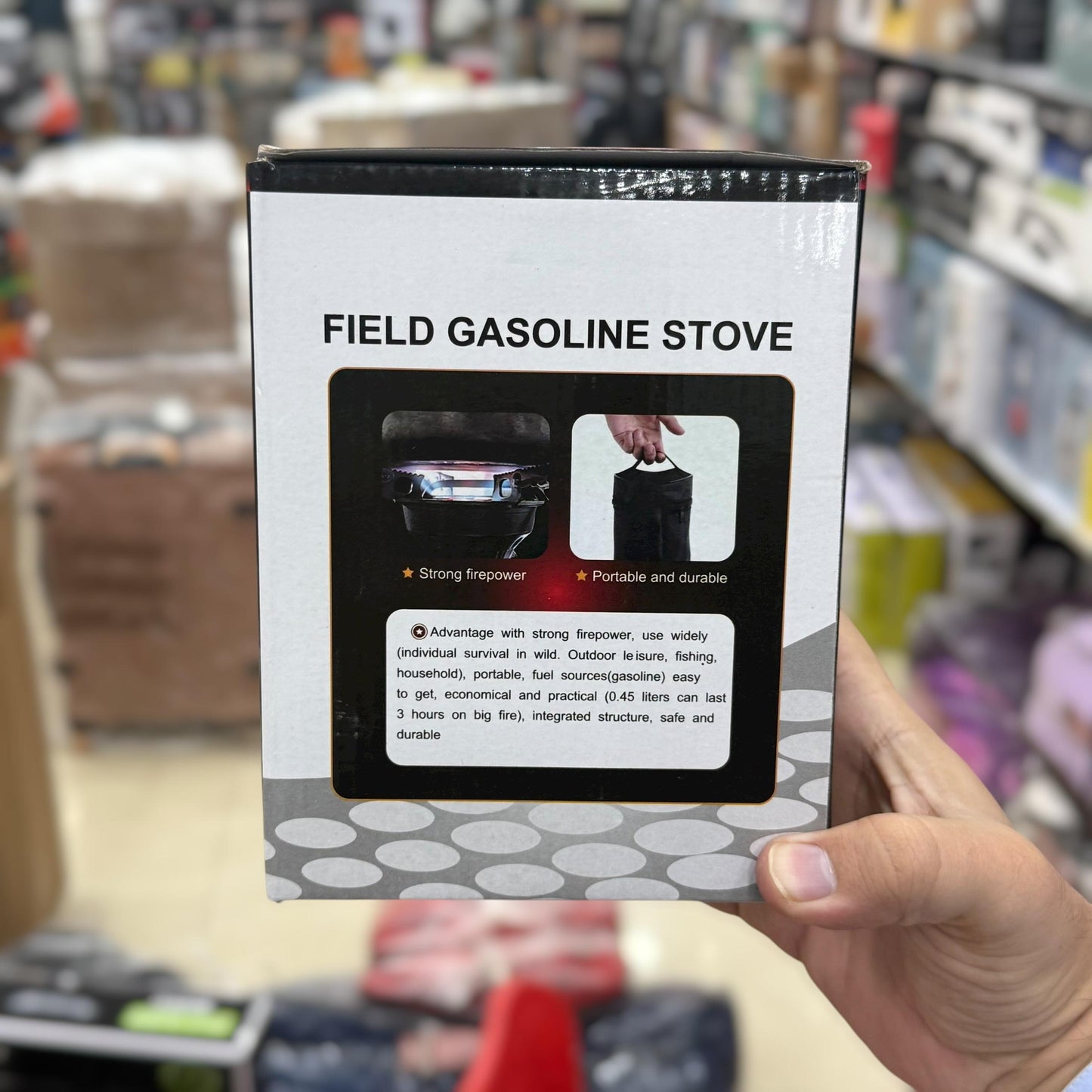 Portable All In One Fuel Camping Stove