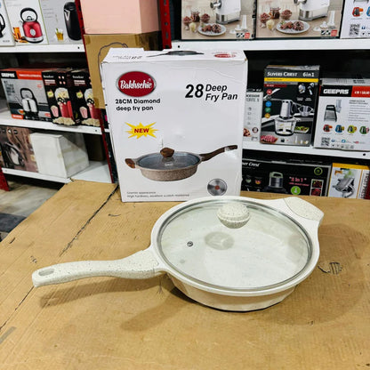 Granite 28cm Diamond Deep Fry Pan