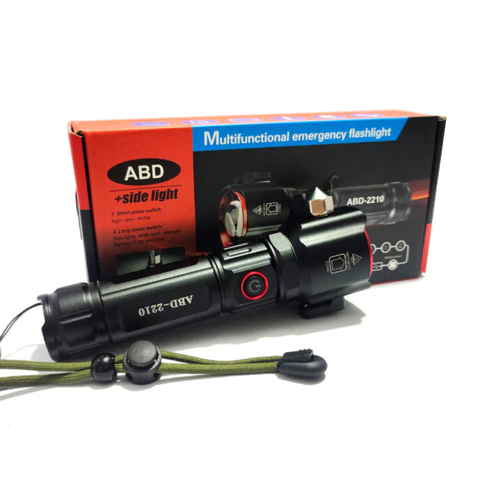 Very Powerful 2-in-1 Emergency Flashlight & Charging Bank