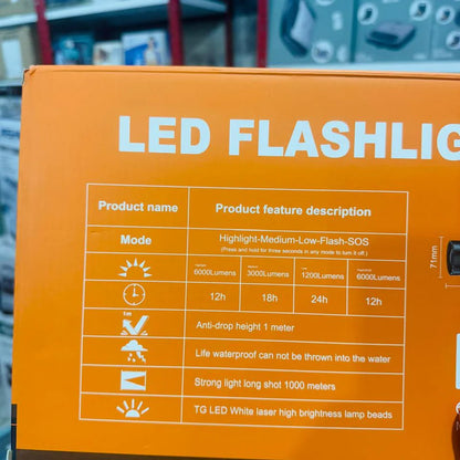 Yemao High Power LED Flashlight